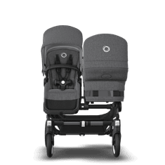 Bugaboo  Donkey 5 Duo Black/Grey Melange