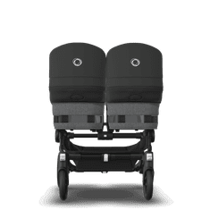 Bugaboo  Donkey 5 Twin Black/Grey MelangeMidnight Black