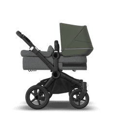 Bugaboo  Donkey 5 Twin Black/Grey MelangeForest Green