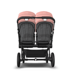 Bugaboo  Donkey 5 Twin Black/Grey MelangeMorning Pink