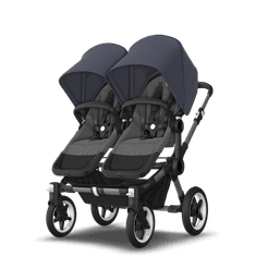 Bugaboo  Donkey 5 Twin Graphite/Grey MelangeStormy Blue