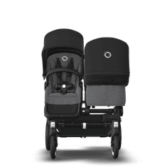 Bugaboo  Donkey 5 Duo Black/Grey MelangeMidnight Black