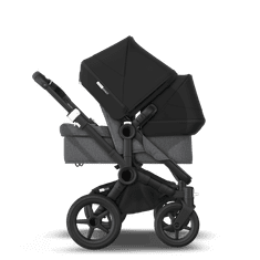 Bugaboo  Donkey 5 Duo Black/Grey MelangeMidnight Black
