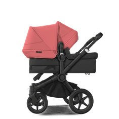 Bugaboo  Donkey 5 Duo Black/Midnight BlackSunrise Red