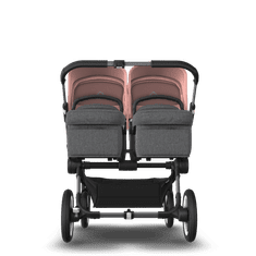 Bugaboo  Donkey 5 Twin Graphite/Grey MelangeMorning Pink