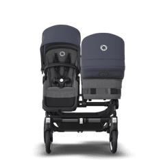 Bugaboo  Donkey 5 Duo Black/Grey MelangeStormy Blue