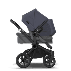 Bugaboo  Donkey 5 Duo Black/Grey MelangeStormy Blue