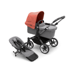Bugaboo  Donkey 5 Mono Graphite/Grey MelangeSunrise Red