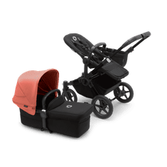 Bugaboo  Donkey 5 Mono Black/Midnight BlackSunrise Red