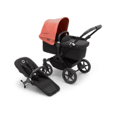 Bugaboo  Donkey 5 Mono Black/Midnight BlackSunrise Red