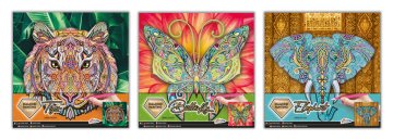 Diamantna slika Tiger 30x30cm