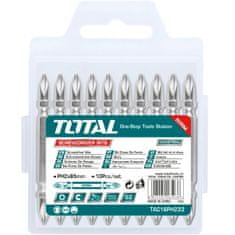 Total 10-delni set nastavkov za izvijač 65mm /IND (TAC16PH233)