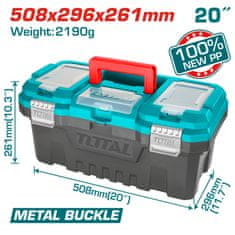 Total One-Stop Tools Plastična škatla za orodje 508x296x261mm (TPBX0202)