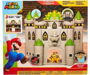Jakks Pacific Igralni set Super Mario in Bowserjev grad z zvokom