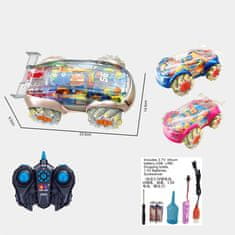 Alltoys Avto RC z dimnim učinkom