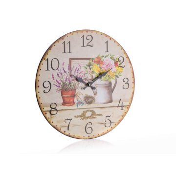 HOME DECOR Stenska ura FLOWER MIX 34 cm