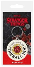 Stranger Things Fireball On gumijast obesek za ključe
