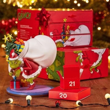 Epee Adventni koledar Grinch z licenčnim motivom in 24 deli sestavljanke