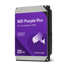 WD 22TB PURPLE Pro 3,5" SATA 6Gb/s 7200rpm 512MB HDD disk
