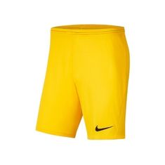Nike Hlače obutev za trening rumena 147 - 158 cm/L JR Park Iii Knit