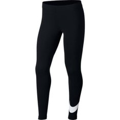 Nike Hlače obutev za tek črna 156 - 166 cm/XL Swoosh