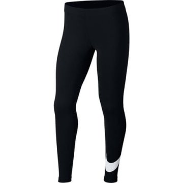 Nike Hlače obutev za tek črna 156 - 166 cm/XL Swoosh