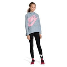 Nike Hlače obutev za tek črna 158 - 170 cm/XL Swoosh