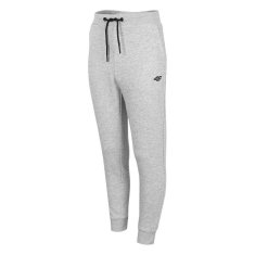 4F Hlače obutev za trening siva 160 - 166 cm JSPMD001