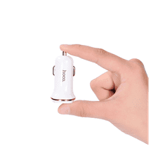 Hoco Avtopolnilec Z1 adapter 2,4A - 2xUSB - bel