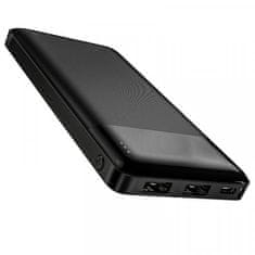 Hoco Prenosna baterija J72 powerbank 10000 mAh 2x USB črn
