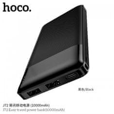 Hoco Prenosna baterija J72 powerbank 10000 mAh 2x USB črn