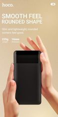 Hoco Prenosna baterija J72 powerbank 10000 mAh 2x USB črn