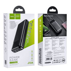 Hoco Prenosna baterija J72A powerbank 20000 mAh 2x USB za Samsung - črn