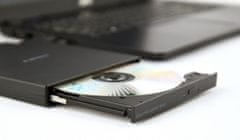 Gembird DVD-USB-04 Slim zunanji M-Disc USB DVD zapisovalnik črn