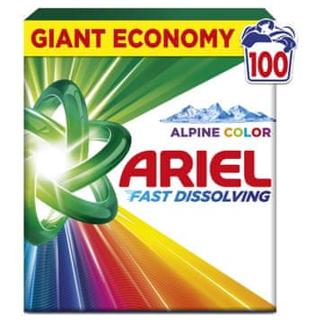 Ariel Barvni pralni prašek 5,5kg, 100 pranj