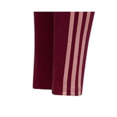 Adidas Hlače obutev za trening češnjevo rdeča 111 - 116 cm 3STRIPES