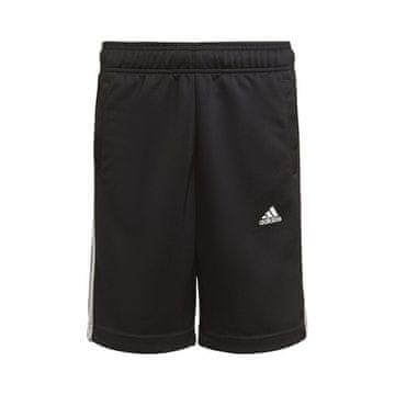Adidas Hlače črna Designed 2 Move 3-stripes