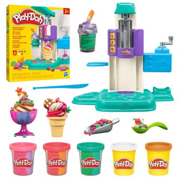 Play-Doh Hasbro Play-Doh: Mavrični sladoledni set (G0028)