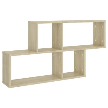 Vidaxl Stenska TV polica 125x18x23 cm iverna plošča