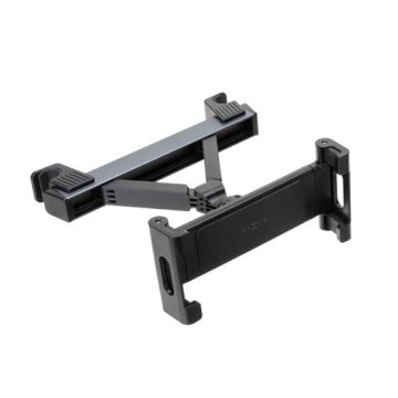 FIXED Držalo za tablični računalnik Passenger Max z nosilcem za naslon za glavo in drsno roko, vesoljsko sivo