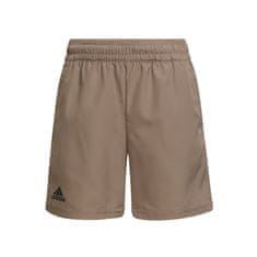 Adidas Hlače obutev za trening bež 123 - 128 cm/XS Club Logo