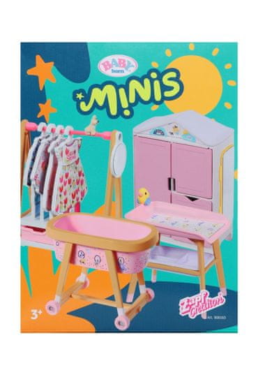 BABY born Minis Set s pohištvom