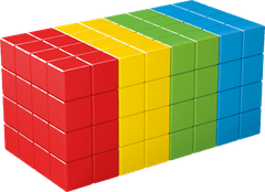 Geomag Magicube Full Color 128 kosov