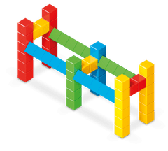 Geomag Magicube Full Color 128 kosov