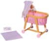 BABY born Zapf Creation: Baby Born - Good Night Bassinet v lesnem videzu (829981-116721)