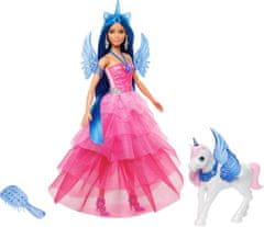 Mattel Mattel Barbie: 65 Navdihujočih Zgodb - Lutka in samorog A Touch of Magic (HRR16)