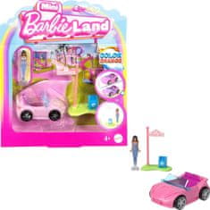 Mattel Mattel Barbie: Mini BarbieLand - Lutka in vozilo kabriolet (HYF42)