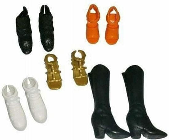 Mattel Mattel barbie dodatki - paket čevljev za originalne in petite lutke (FCR92)