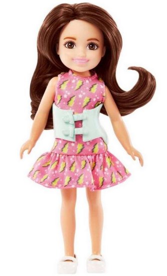 Mattel Mattel Barbie Chelsea - Majhna punčka z opornico za skoliozo (HKD90)