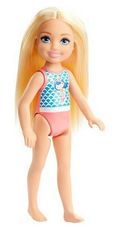 Mattel Mattel Barbie - Lutka v kopalkah z motivom morske deklice (GHV55)